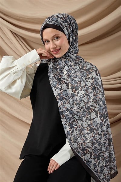 Silk Home Desenli Soft Şal 70021-15