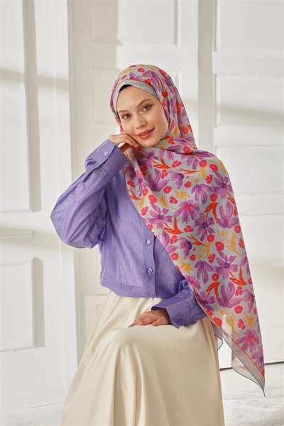 Silk Home Desenli Soft Şal 70022-01