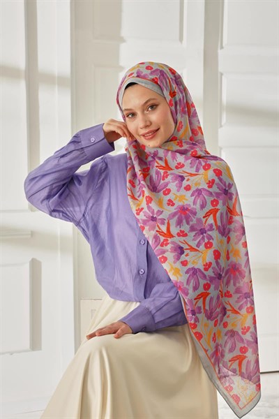 Silk Home Desenli Soft Şal 70022-01