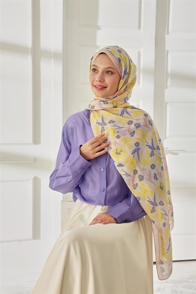 Silk Home Desenli Soft Şal 70022-02