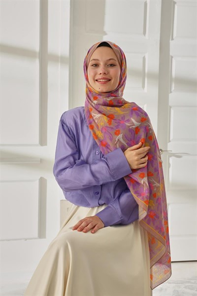 Silk Home Desenli Soft Şal 70022-03