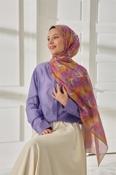 Silk Home Desenli Soft Şal 70022-03