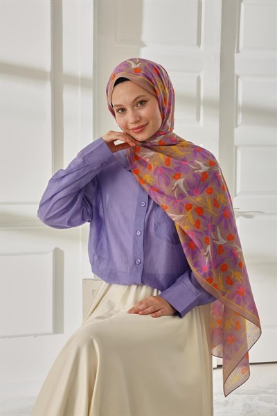 Silk Home Desenli Soft Şal 70022-03