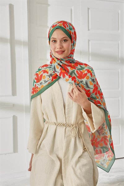 Silk Home Desenli Soft Şal 70022-11