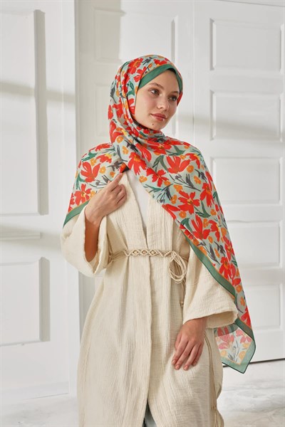Silk Home Desenli Soft Şal 70022-11