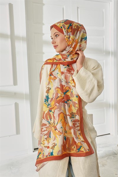 Silk Home Desenli Soft Şal 70023-04