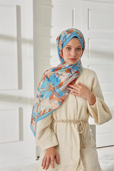Silk Home Desenli Soft Şal 70023-08