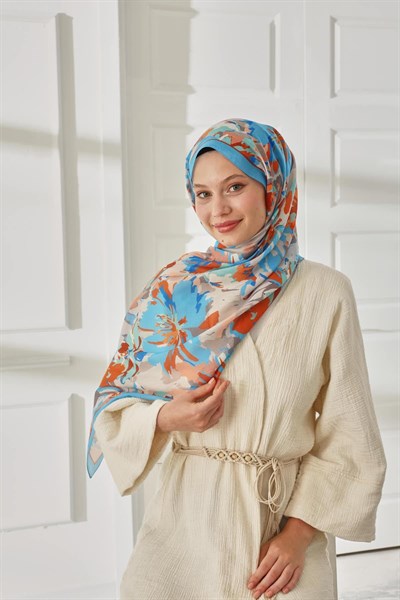 Silk Home Desenli Soft Şal 70023-08