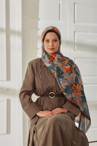 Silk Home Desenli Soft Şal 70023-11