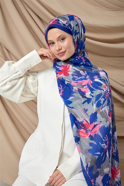 Silk Home Desenli Soft Şal 70023-15