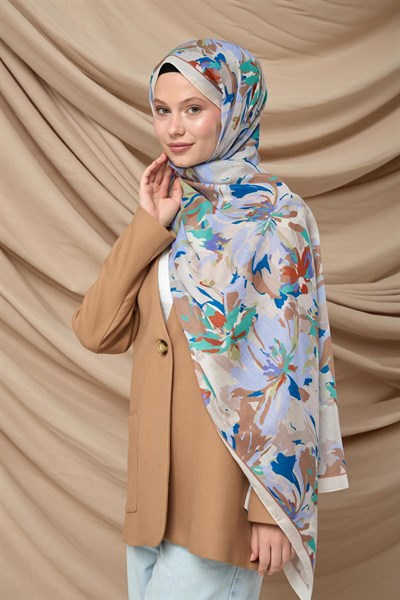 Silk Home Desenli Soft Şal 70023-17