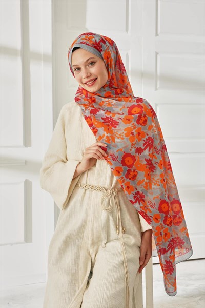 Silk Home Desenli Soft Şal 70024-01