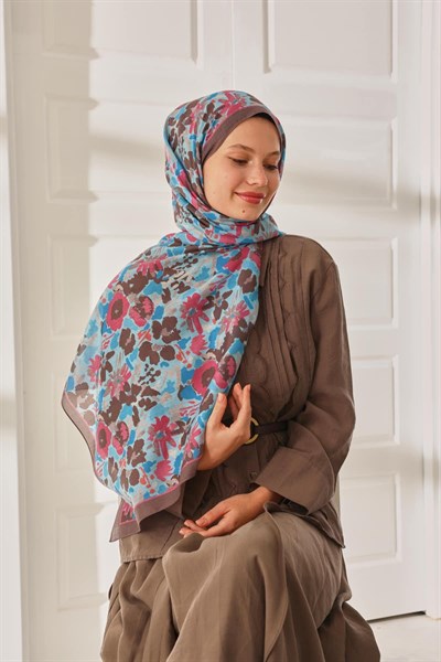 Silk Home Desenli Soft Şal 70024-05