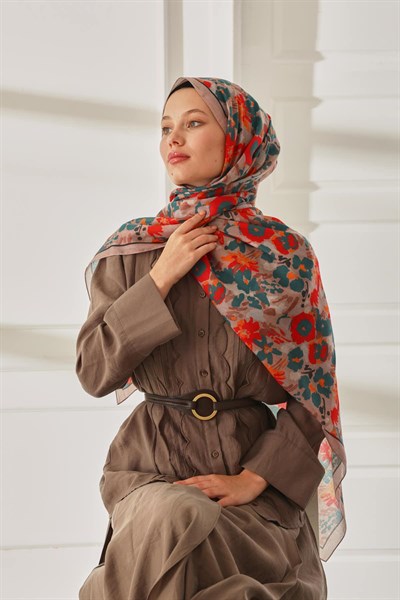 Silk Home Desenli Soft Şal 70024-06