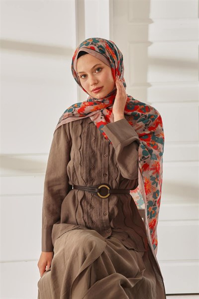 Silk Home Desenli Soft Şal 70024-06