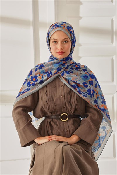 Silk Home Desenli Soft Şal 70024-07