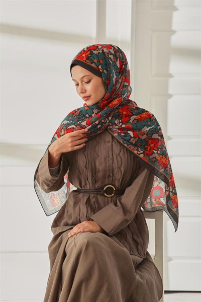 Silk Home Desenli Soft Şal 70024-11