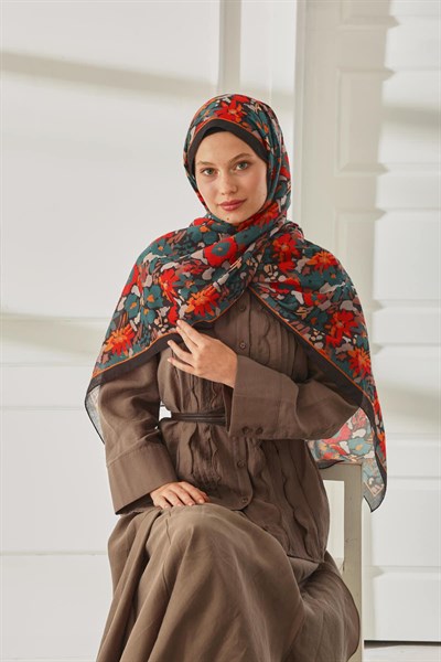 Silk Home Desenli Soft Şal 70024-11