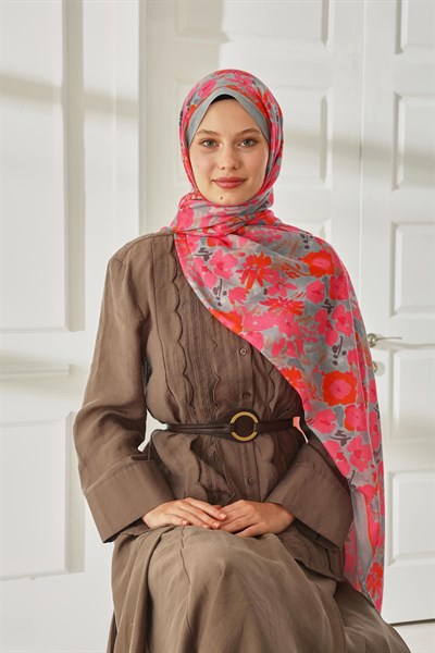 Silk Home Desenli Soft Şal 70024-12