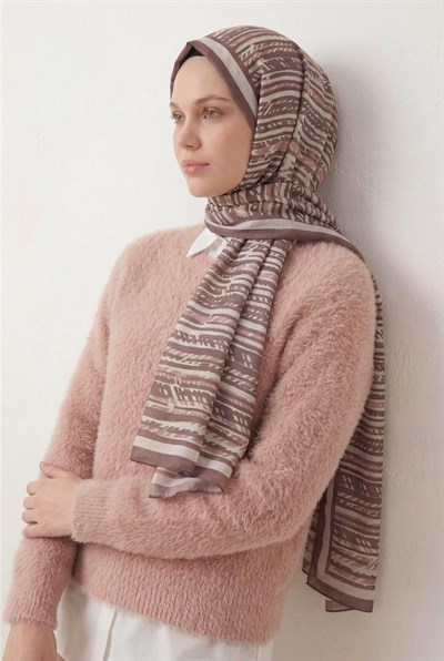 Silk Home Desenli Soft Şal 70026-01