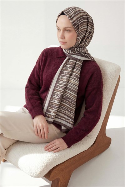 Silk Home Desenli Soft Şal 70026-09