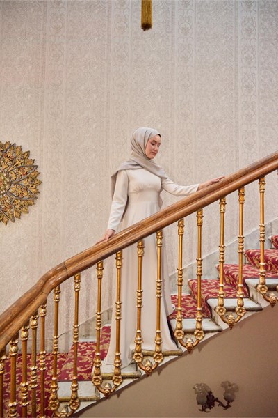 Silk Home Monogram Pamuk İpek Şal 461001-12