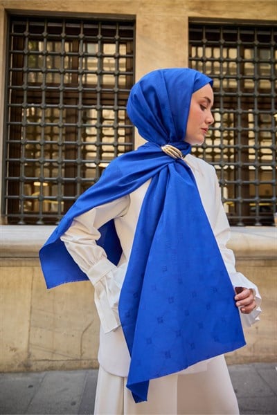 Silk Home Monogram Pamuk İpek Şal 461001-06