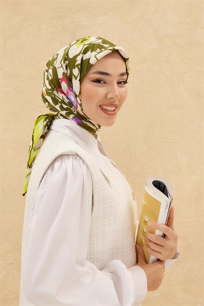 Silk Home Organik Pamuk İpek Eşarp 79006-18
