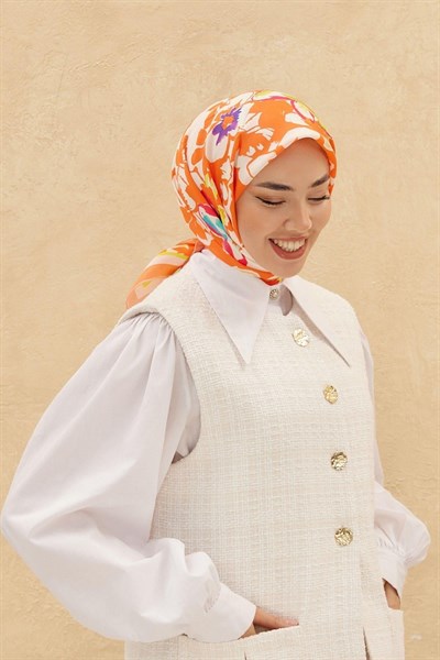 Silk Home Organik Pamuk İpek Eşarp 79006-14