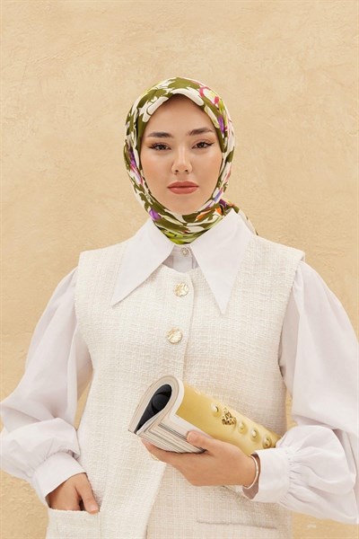 Silk Home Organik Pamuk İpek Eşarp 79006-18