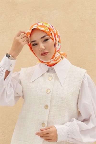 Silk Home Organik Pamuk İpek Eşarp 79006-14
