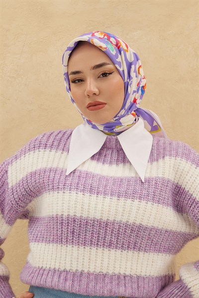 Silk Home Organik Pamuk İpek Eşarp 79006-08