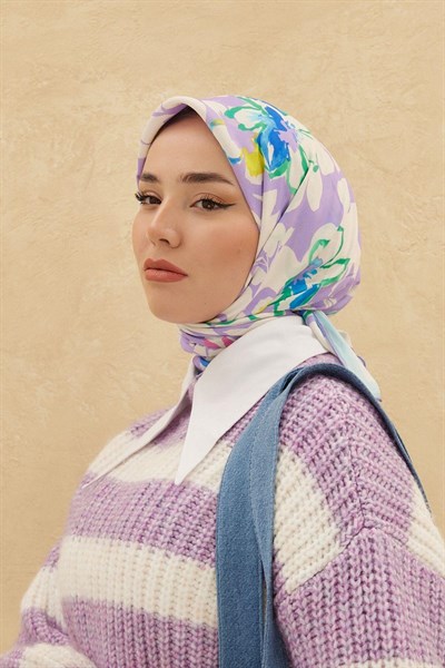 Silk Home Organik Pamuk İpek Eşarp 79006-10