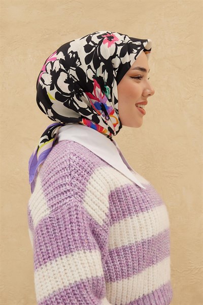 Silk Home Organik Pamuk İpek Eşarp 79006-07
