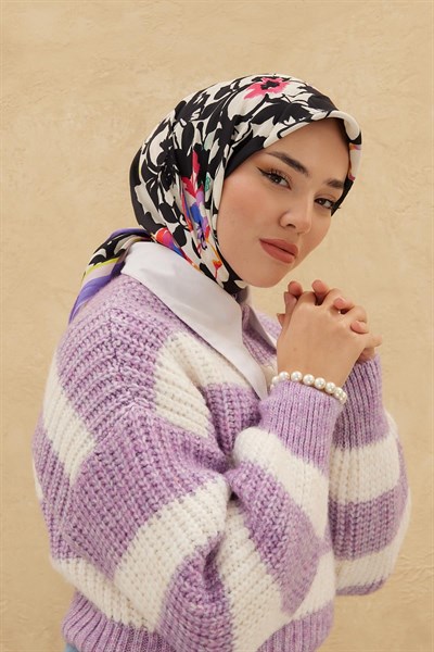 Silk Home Organik Pamuk İpek Eşarp 79006-07