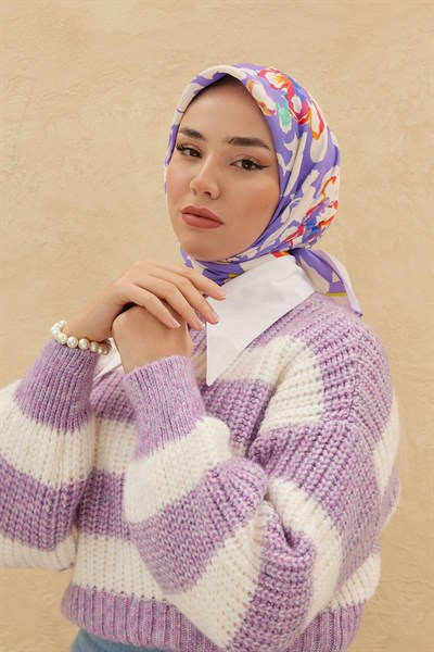 Silk Home Organik Pamuk İpek Eşarp 79006-08
