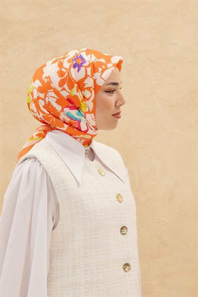 Silk Home Organik Pamuk İpek Eşarp 79006-14