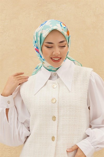 Silk Home Organik Pamuk İpek Eşarp 79006-16