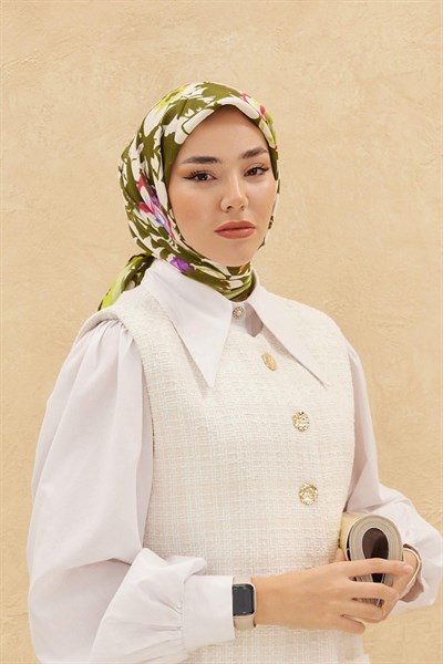 Silk Home Organik Pamuk İpek Eşarp 79006-18