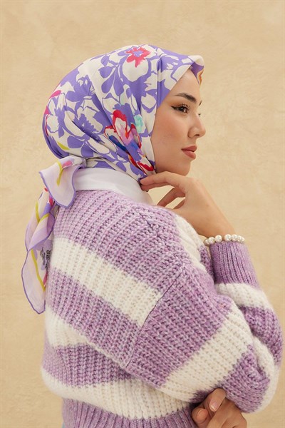 Silk Home Organik Pamuk İpek Eşarp 79006-08