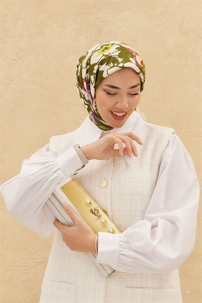 Silk Home Organik Pamuk İpek Eşarp 79006-18