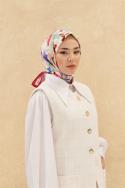 Silk Home Organik Pamuk İpek Eşarp 79007-15