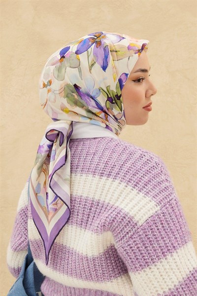 Silk Home Organik Pamuk İpek Eşarp 79007-10