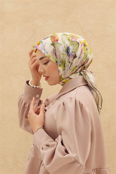 Silk Home Organik Pamuk İpek Eşarp 79007-02