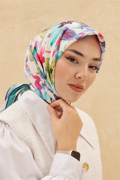 Silk Home Organik Pamuk İpek Eşarp 79007-12