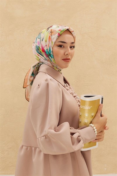 Silk Home Organik Pamuk İpek Eşarp 79007-05