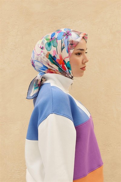 Silk Home Organik Pamuk İpek Eşarp 79007-11