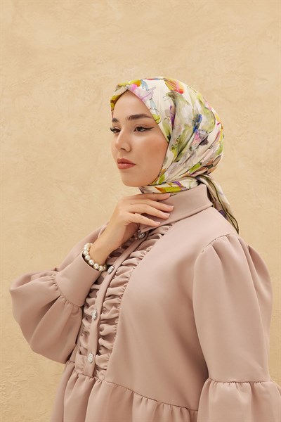 Silk Home Organik Pamuk İpek Eşarp 79007-02