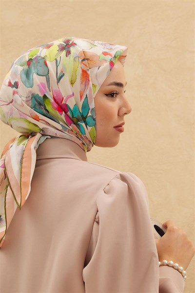 Silk Home Organik Pamuk İpek Eşarp 79007-05
