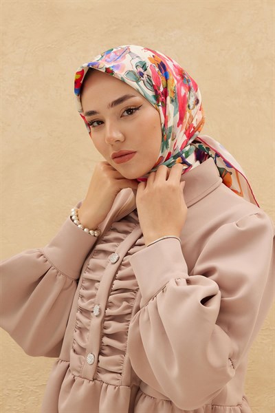 Silk Home Organik Pamuk İpek Eşarp 79007-06